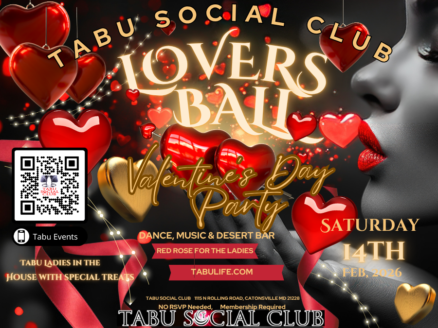 Tabu Lovers Ball Our official Valentines Event
